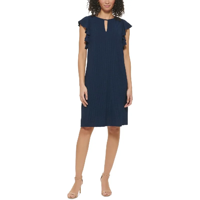 Jessica Howard Womens Petites Daytime Mini Shift Dress