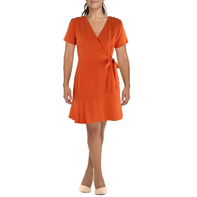 Tahari ASL Womens Party Mini Fit & Flare Dress