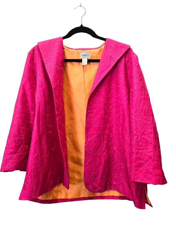 Pink Blazer Chicos, Size Xl