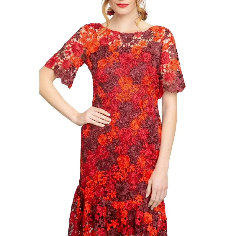 Eva Franco - Brigitte Embroidered Midi Dress