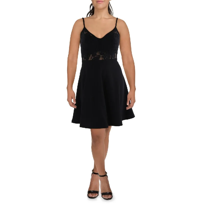 City Studio Womens Plus Unlined Mini Cocktail And Party Dress