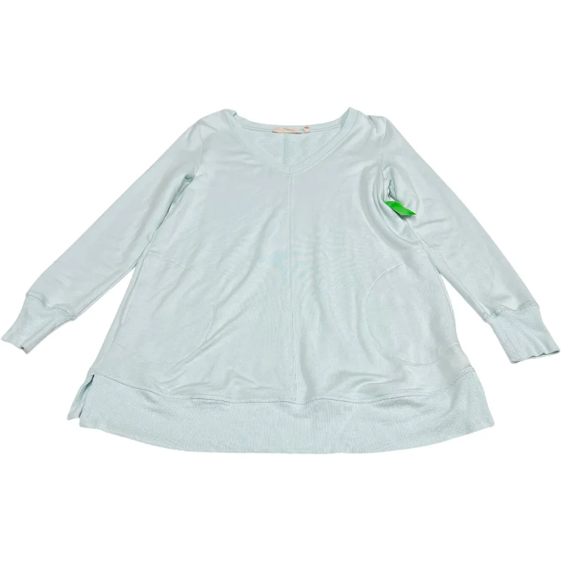 Top Long Sleeve By Soft Surroundings In Blue, Size: Xs