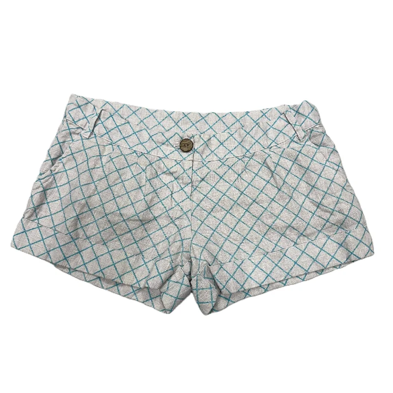 Blue & Grey Shorts By Porridge, Size: 4