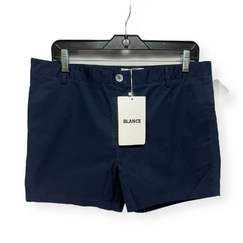 Navy Shorts Blance, Size Xl