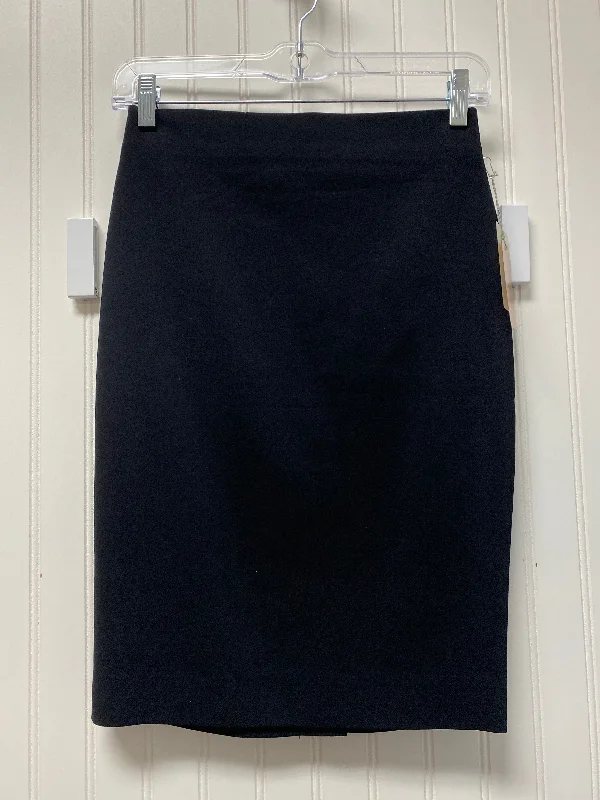 Black Skirt Midi Forever 21, Size Xs