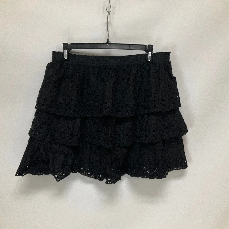 Black Skirt Mini & Short House Of Harlow, Size M