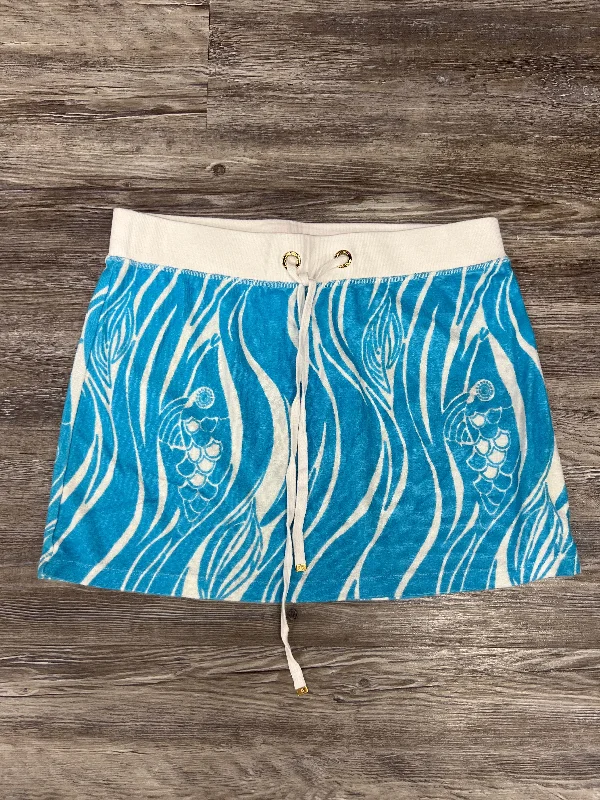 Blue & White Skirt Mini & Short Lilly Pulitzer, Size M