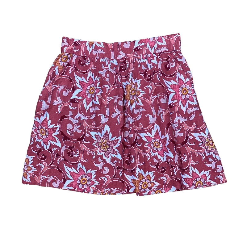 Coral Skirt Mini & Short Loft, Size 8