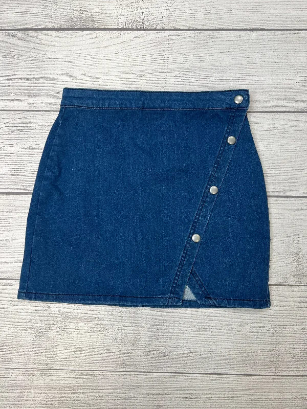 Denim Skirt Mini & Short Free People, Size S