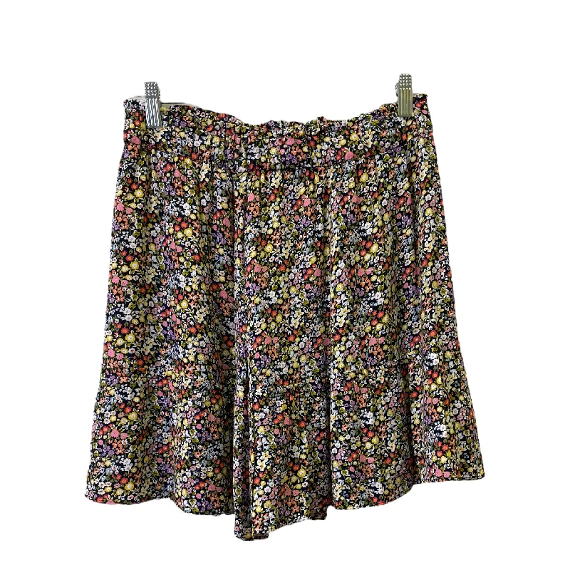 Multi-colored Skirt Midi By Loft, Size: S