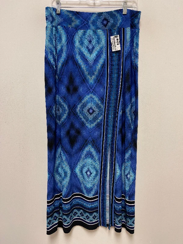 Navy Skirt Maxi Chicos, Size M