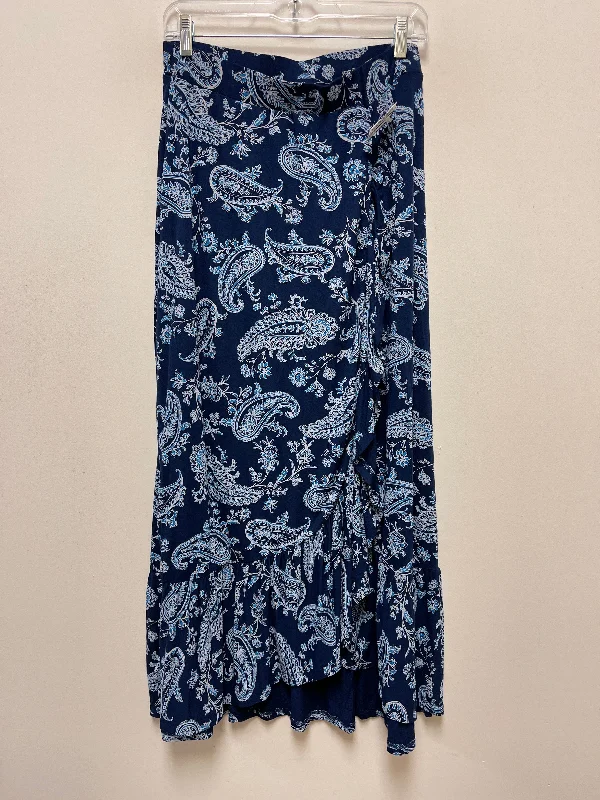 Navy Skirt Maxi Talbots, Size 4