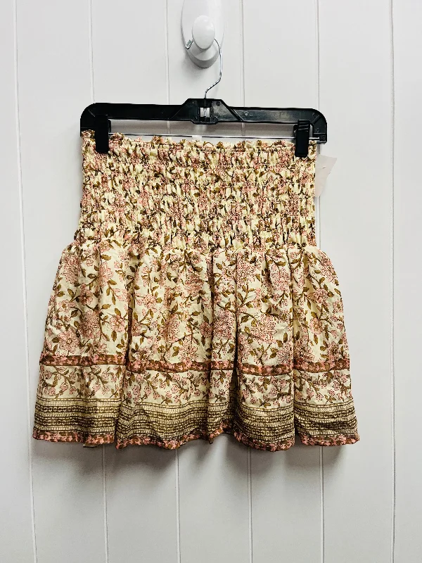 Pink Skirt Mini & Short BY THE RIVER, Size S