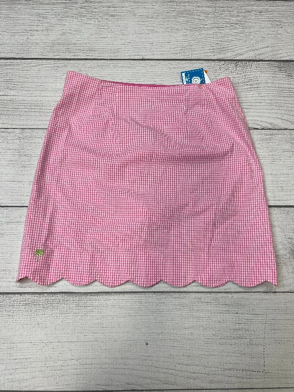 Pink Skirt Mini & Short Lilly Pulitzer, Size 4