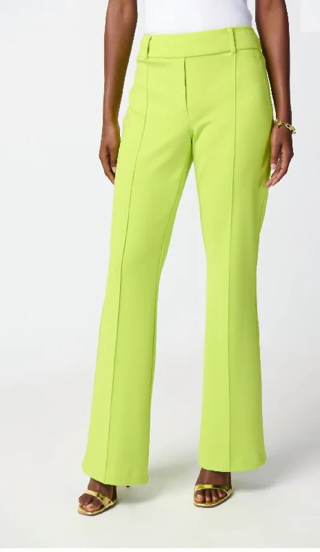 Flare Pull-On Pant In Key Lime