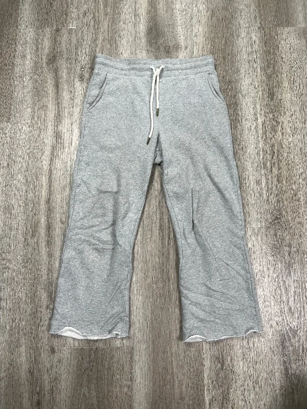 Pants Lounge By Self Contrast In Grey, Size: S