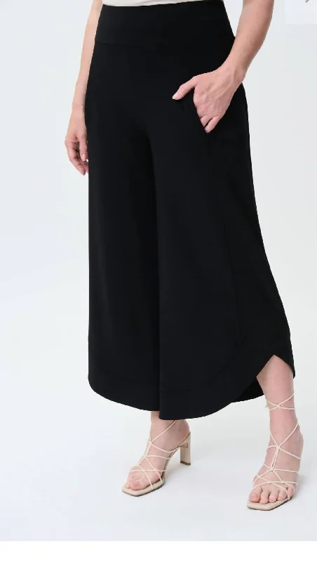 Wide Leg Pant In Black