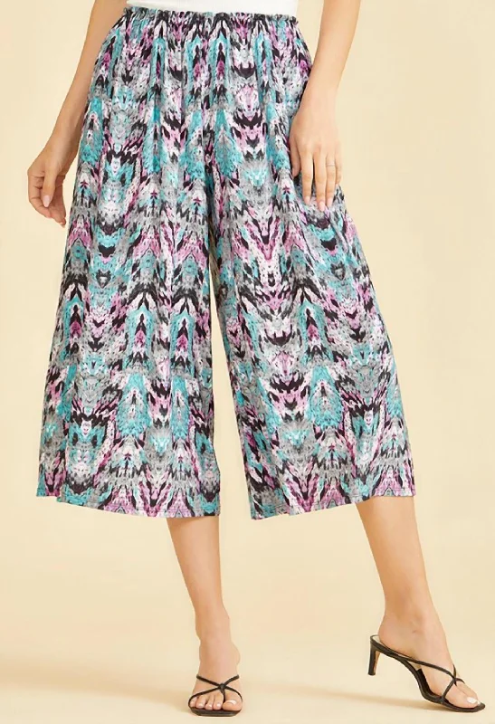 Women's Sweet Like Watermelon Gauchos In Multi