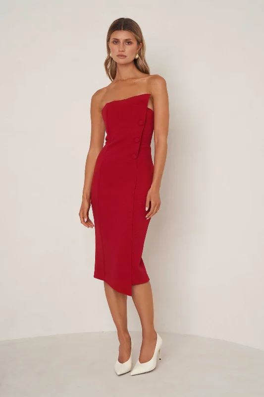 Sara Dress - Red