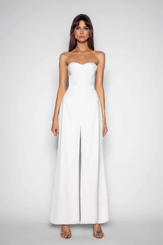 Skye Jumpsuit - White