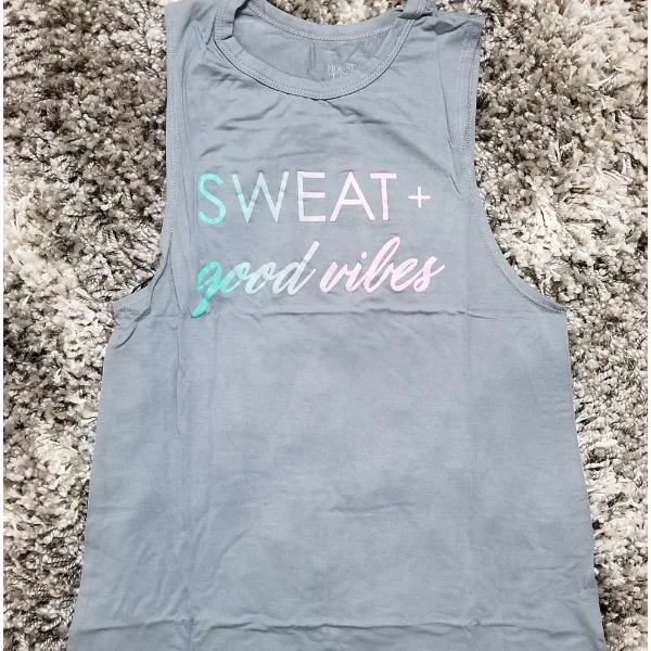 Sweat and Good Vibes Tank