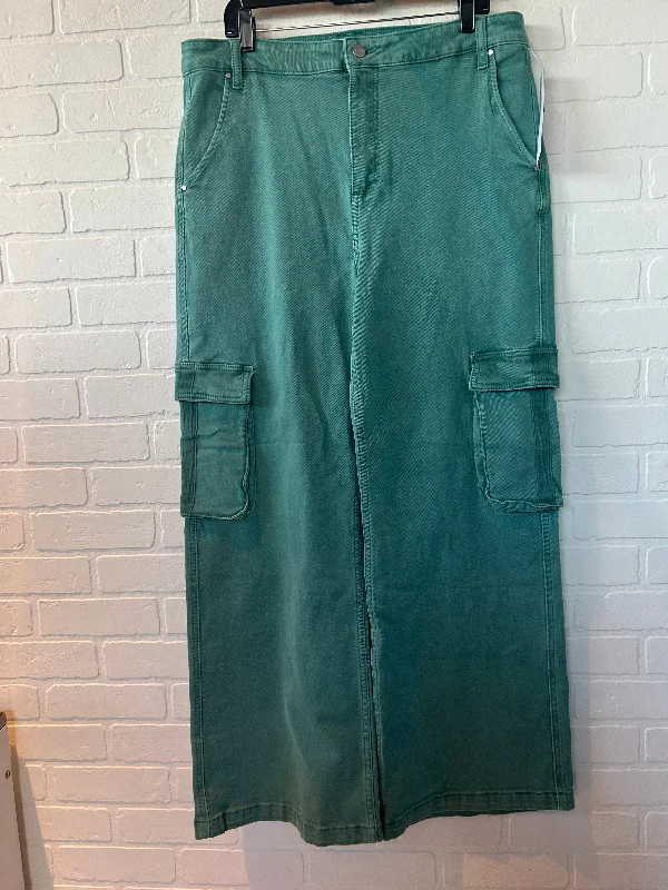 Jeans Flared By Cmc In Green, Size: 18