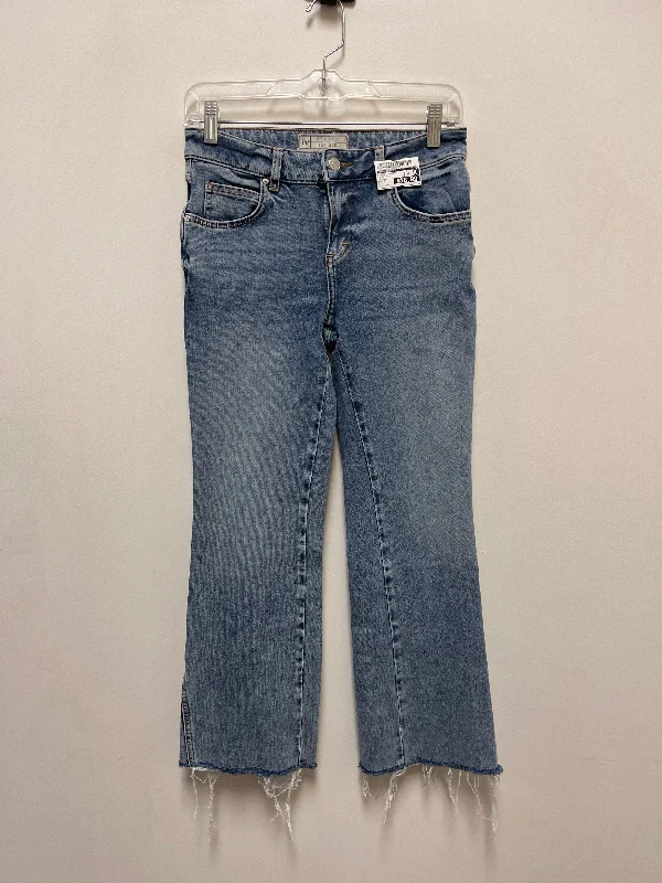 Jeans Skinny By Free People In Blue Denim, Size: 2