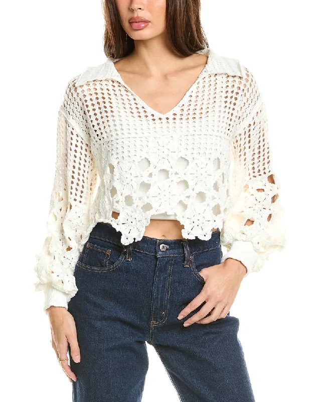 Seraphina Crochet Sweater